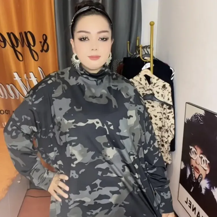 法式小香风豹纹时尚百搭甜美长袖衬衫早秋新款别致上衣