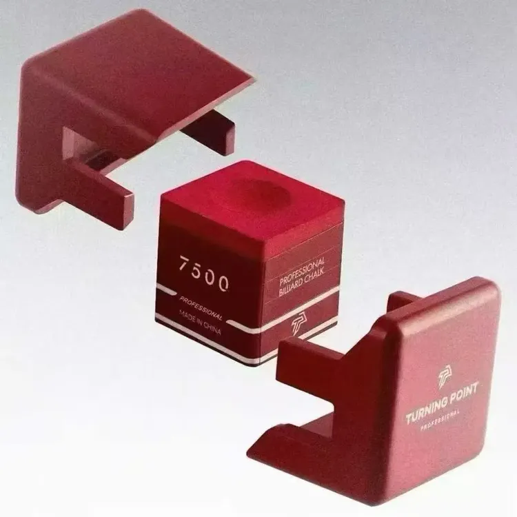 红色灰色粉色油性磁吸巧克粉台球杆枪粉职业级礼盒装