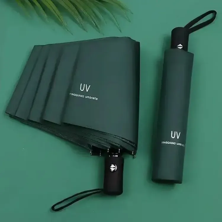 【半价中】大号全自动雨伞三折男女商务黑胶睛雨两用抗暴风雨学生