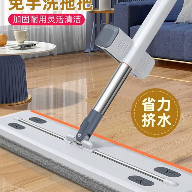 免手洗平板拖把家用旋转实木地板墩布地拖擦地懒人一拖净拖布挤水