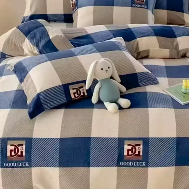艳姐好物床上用品毛毛四件套