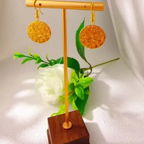 合金耳饰 MG 时尚badam 耳环0.05g 