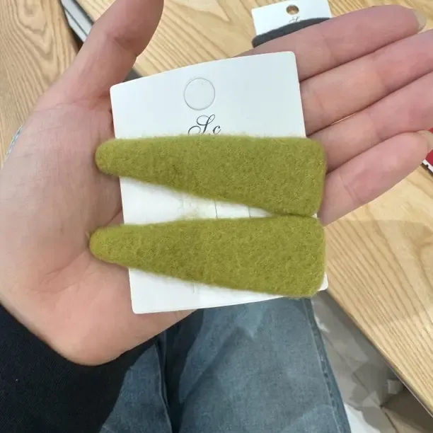 休闲风边夹复古风气质法式女发夹简约网红彩色百搭
