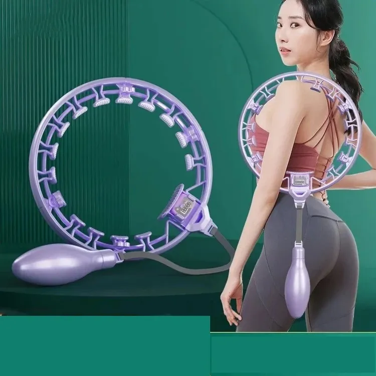 不会掉智能计数呼啦圈收腹加重家用健身女士运动可拆卸呼啦圈