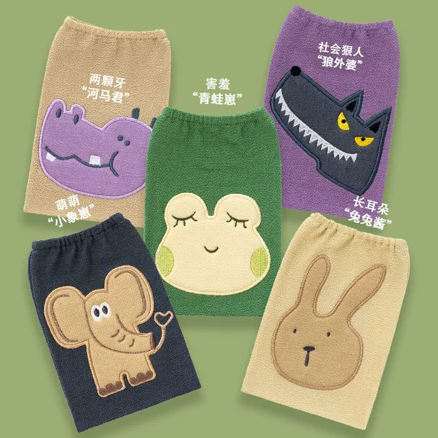 奇思妙想单层搓澡巾家用儿童搓澡巾粗砂女士专用强力搓澡巾洗澡巾