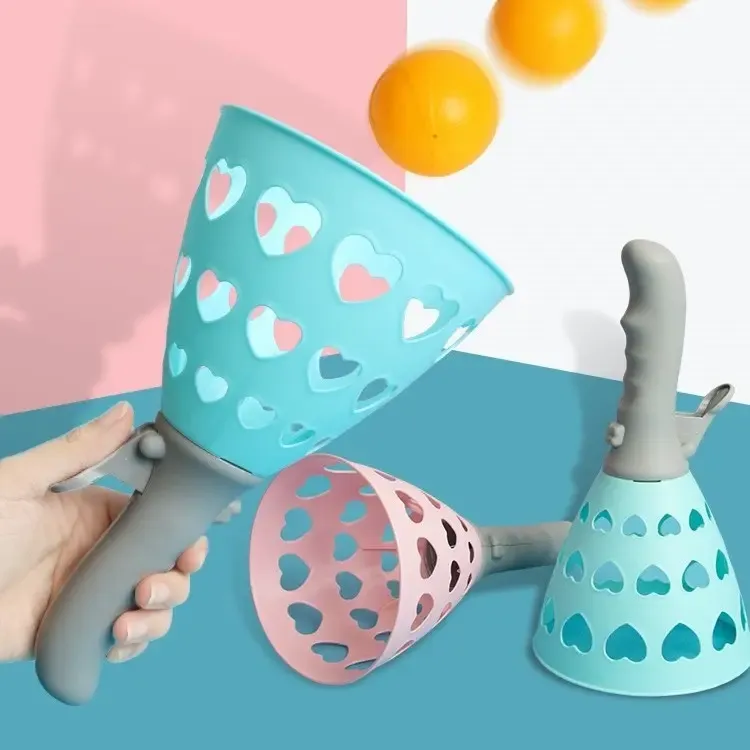 【亲子互动】新款加厚亲子互动抛接球双人弹射科学对接球益智早教商品图