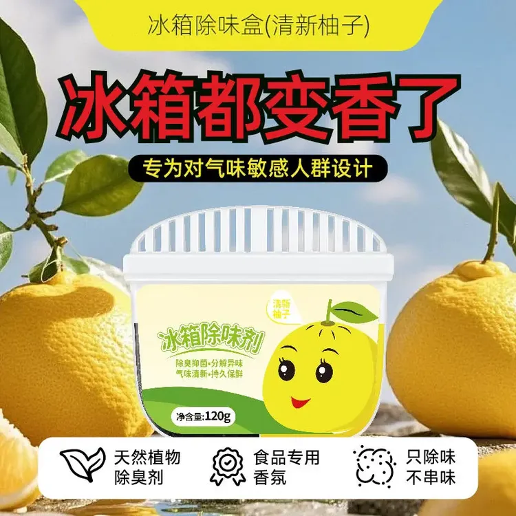 冰箱除味剂家用持久清洁去除异味祛味除味盒除臭去味清新净化神器
