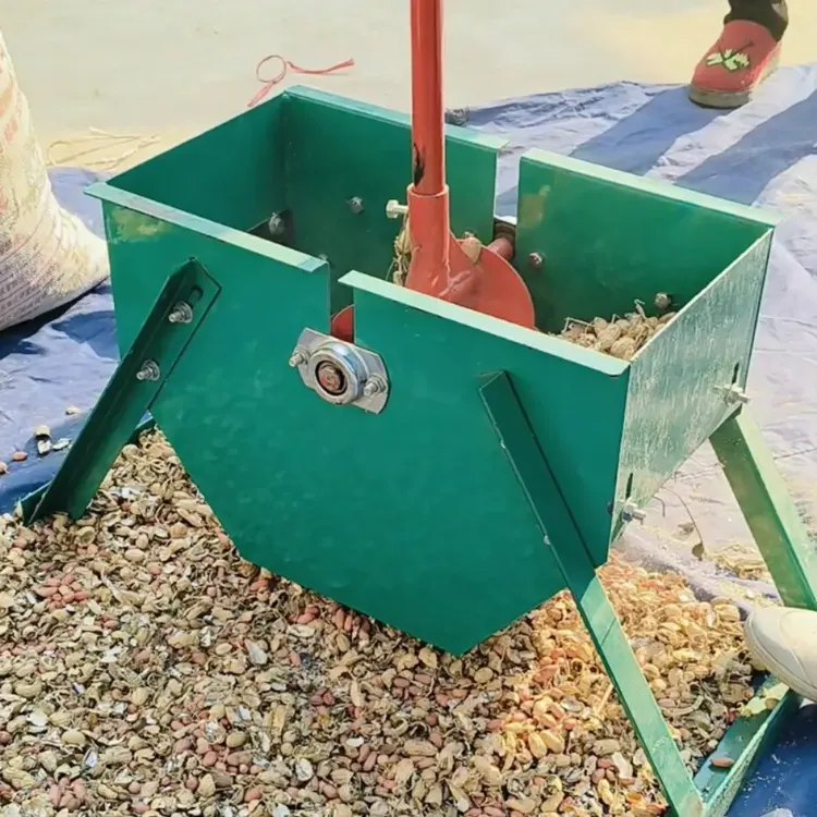 新款升级加厚手摇式家用花生种子剥壳机