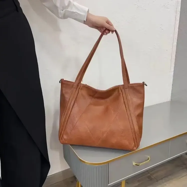 女大容量上班族包包通勤秋冬托特包单肩轻奢单肩斜跨5113