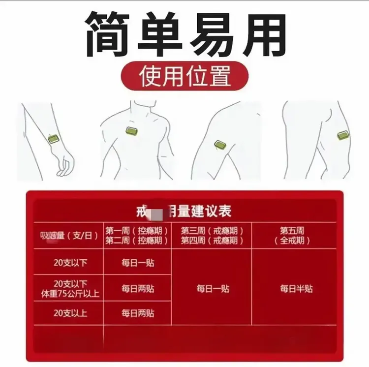 【控烟护理贴】今日特价 让生活多份健康 正品控烟替代品男女随身