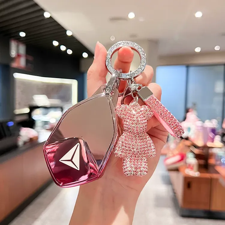 适用深蓝s7钥匙套长安深蓝sl03汽车装饰用品改装配件车标全包壳扣