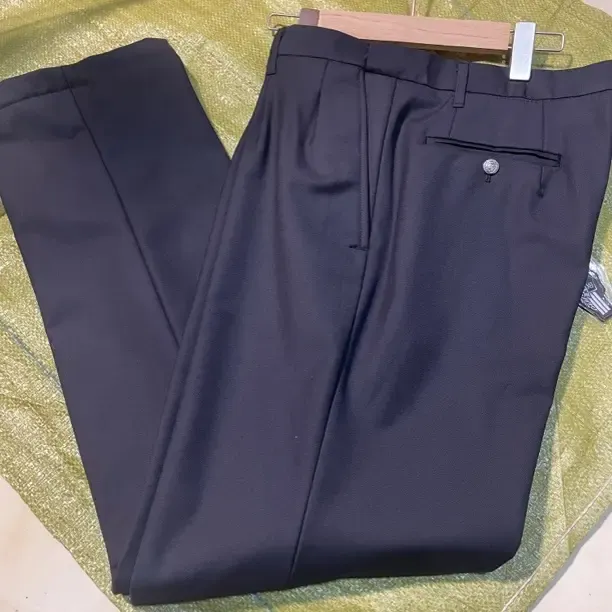 西裤直筒裤免烫冬季商务风保暖中腰加绒加厚通勤裤