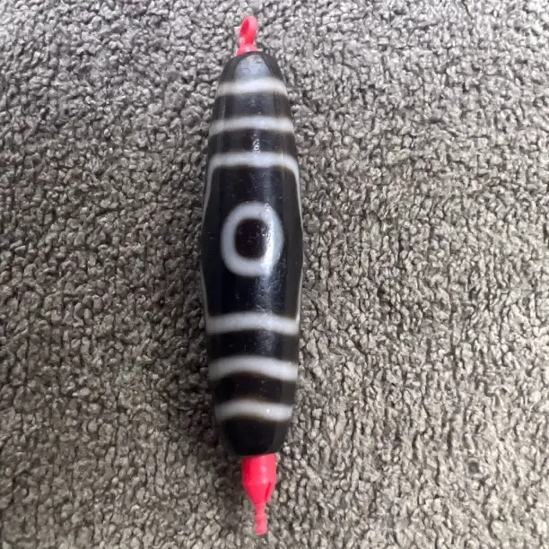 曲贡宝盖三眼天珠