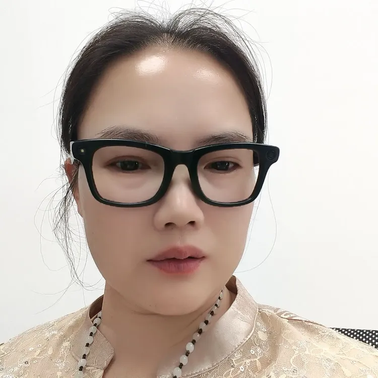 AI眼镜200W800W1300W像素高清防抖可拍照录像识物翻译双镜片