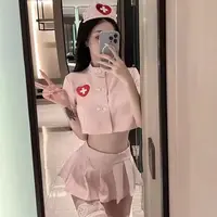 日系显瘦JK制服套装女2024新款辣妹水手服学院风性感百褶裙气质款