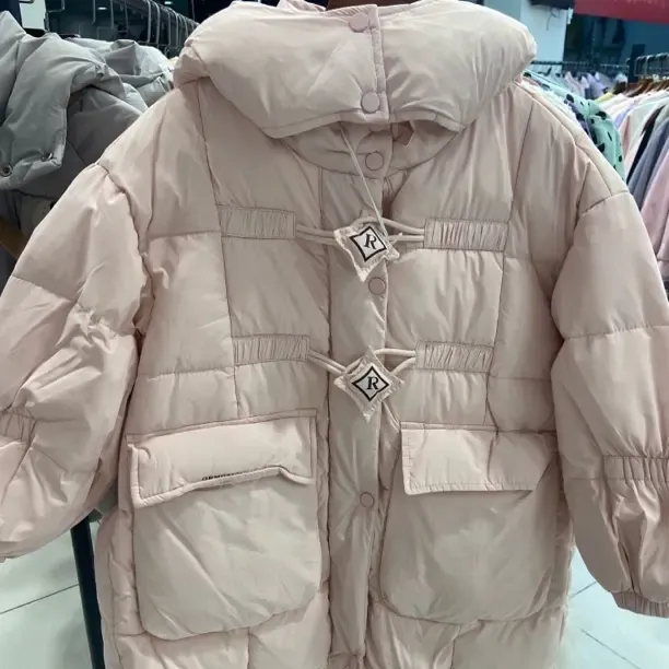 中长款字母短款常规款长款韩版时尚纯色厚款儿童