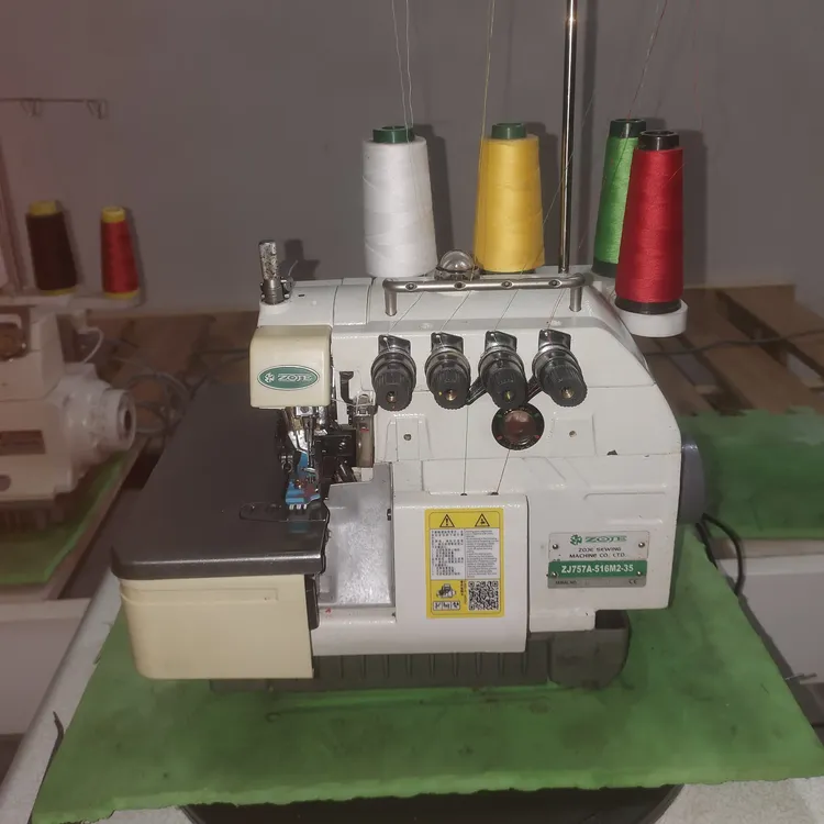 缝纫机家用桌面马达款四线锁边机包缝机拷边机可三线