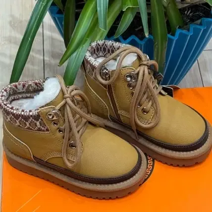 童鞋雪地鞋真皮真毛