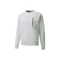 PUMA/彪马套头秋冬印花运动卫衣时尚卫衣白色男 534404-09