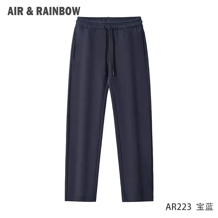 【重磅毛圈绒】秋冬百搭长裤直筒潮流卫裤宽松加厚保暖加绒时尚潮流