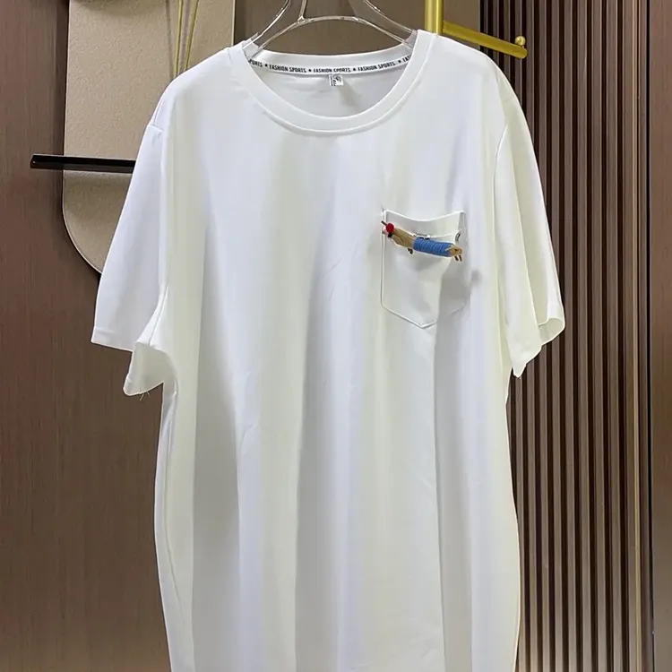 纯棉印花短袖T恤宽松ins潮流百搭透气夏季男女上衣