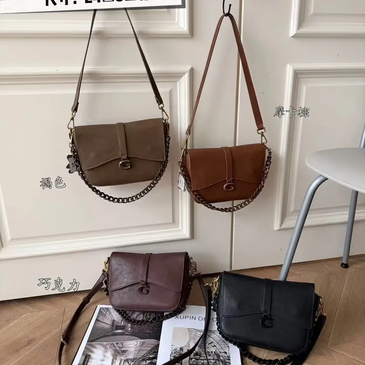 轻奢小众设计感时尚百搭女士单肩斜挎包通勤包