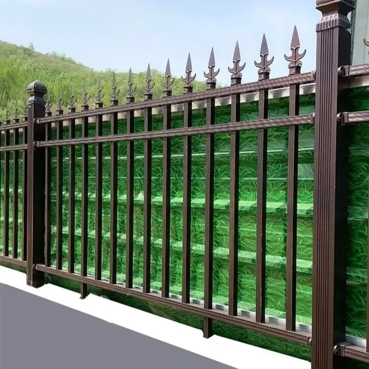 合义方【多种定制】铝艺护栏铝合金围墙栏杆户外铁艺围栏小区防护栏