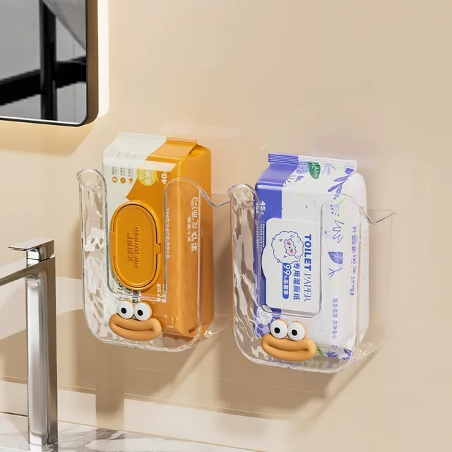 湿巾收纳盒壁挂式抽纸盒纸巾盒厨房纸巾悬倒挂盒湿巾湿厕纸置物架