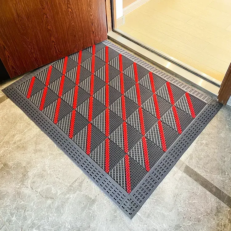门口地垫防水防滑地垫室外户外门口塑料防滑垫入户地垫入户门垫