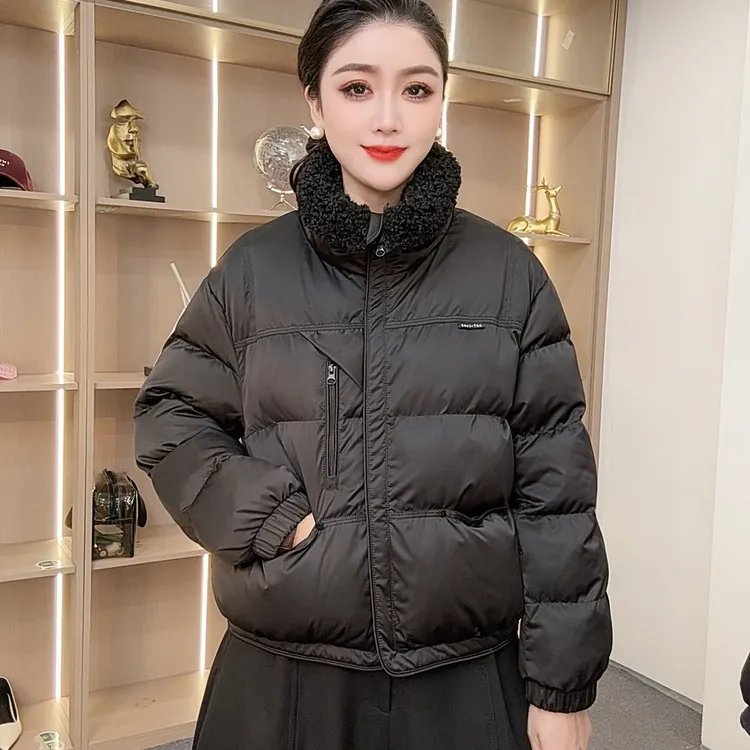 【有运费险】厚款常规女宽松型女款小个子休闲冬季保暖胖MM大码棉服