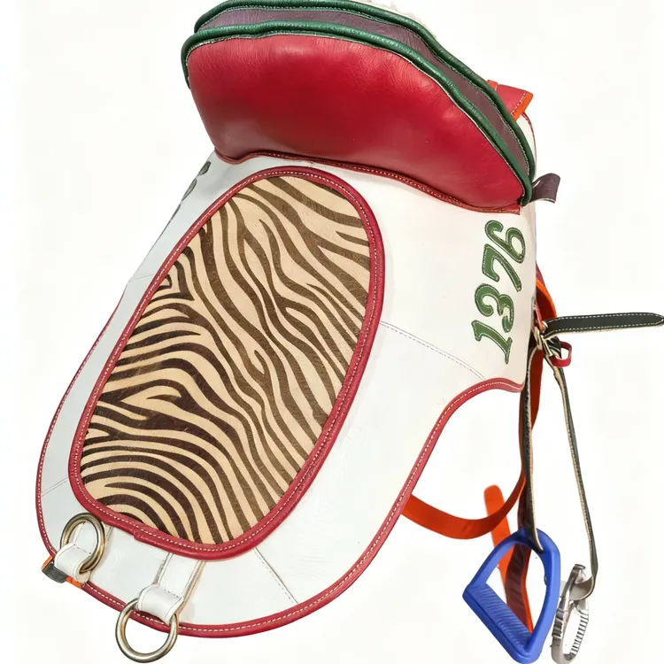 藏式新款1376真皮马鞍一套