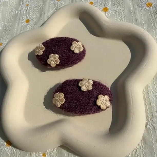 发饰公主风甜美女网红蝴蝶结少女风森系秋冬韩版发夹ins卡通风