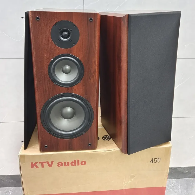 包邮一对高中低8寸三分频书架箱hifi无源音响重低音家用音箱发烧