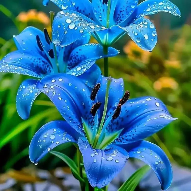 稀有新品重瓣香水百合种球四季开花室内外盆栽鲜花浓香型易开花