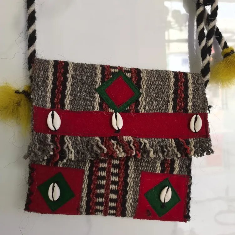 Lhasa 牦牛毛高品纯手工编织包藏族非遗纯手工制作。拍照超出片。