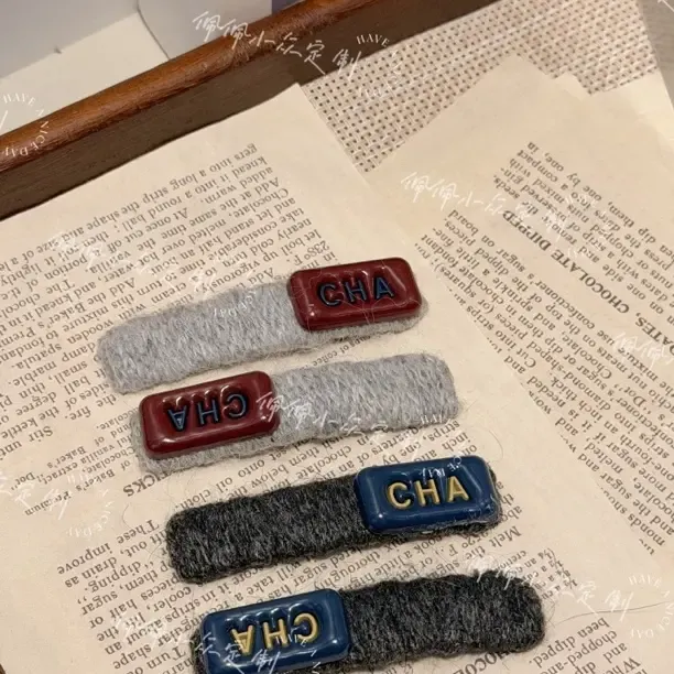 【PEI】银珠/可爱BB夹气质日韩复古边夹一字夹发饰发夹女