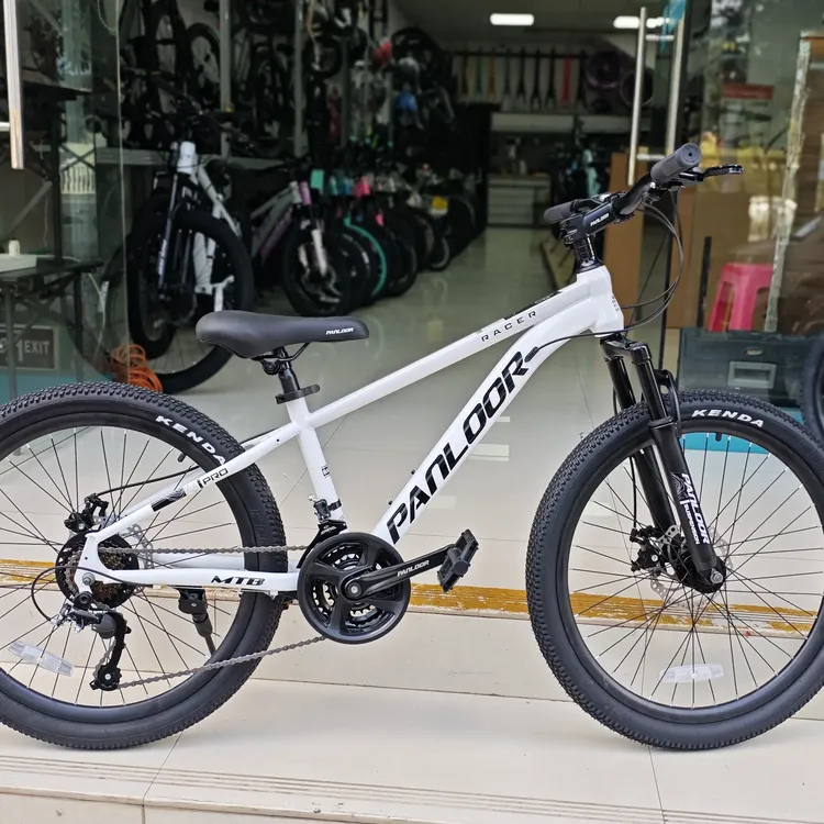 攀探者21速变速碟刹减震男女通用越野通勤山地自行车