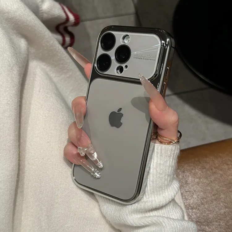 秒变17极光镜头大视窗适用苹果16Promax电镀iPhone16防摔15手机壳