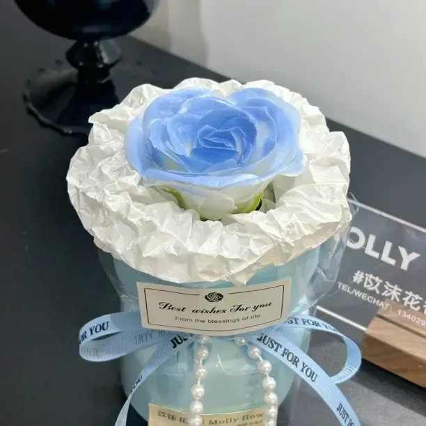 成品爆款花束全国发货迷你口袋花送女友送朋友适用玫瑰花