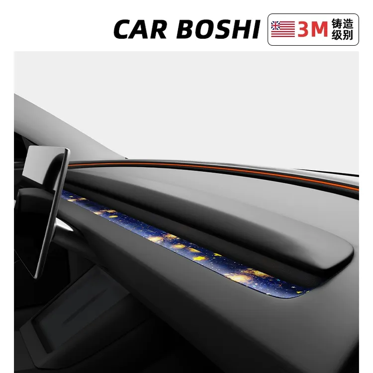 汽博士特斯拉车内用品改装配件焕新版ModelY/3仪表台出风口装饰贴