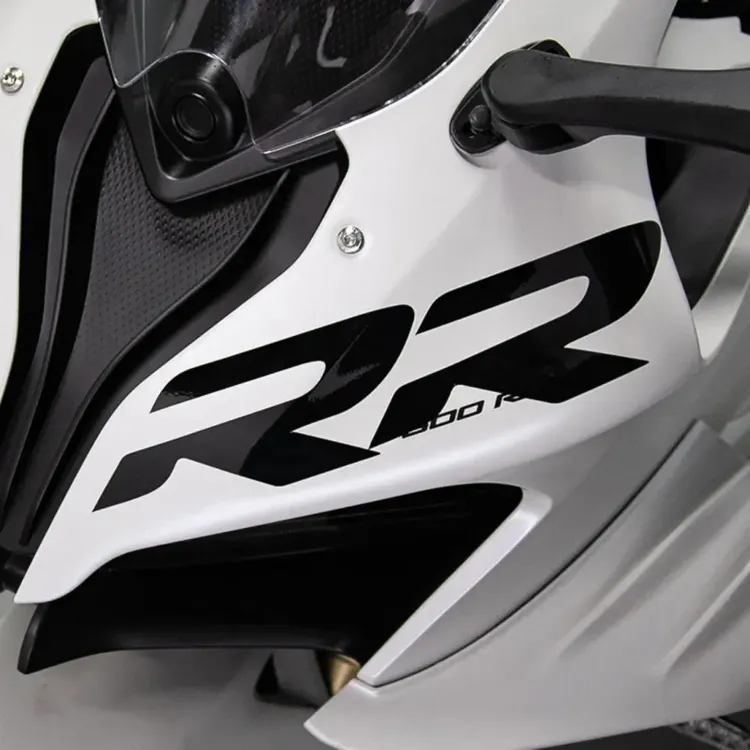 适用钱江赛800赛600RS车拉花花双R拉花膜新品版画车车窗贴纸