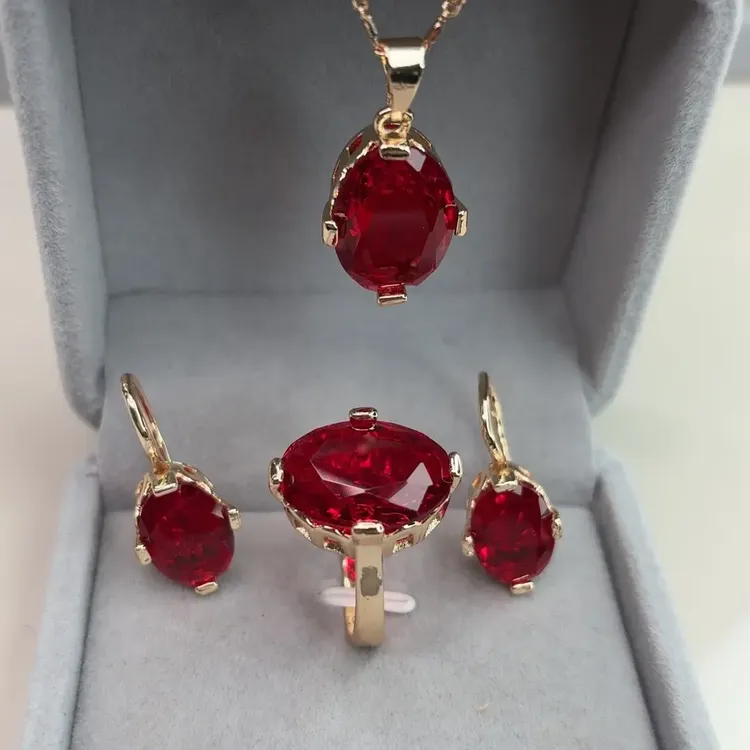 铜合金锆石耳饰 铜合金镀民族风气质耳环女