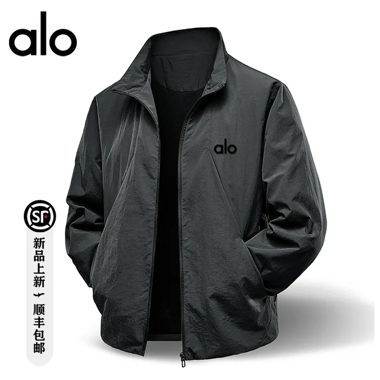 【官方奥特莱斯】品牌折扣 秋季工装男士防水户外休闲立领开衫夹克