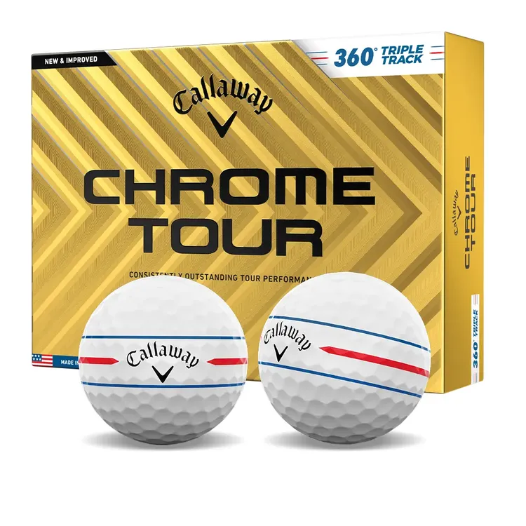 【卡拉威】别克LPGA锦标赛冠军殷若宁同款 CHROME TOUR 高尔夫球