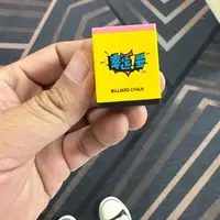 粉色巧克粉适合大头杆小头杆中八九球斯诺克专用