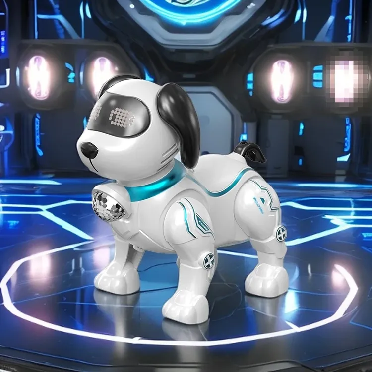 【哄娃神器】电动玩具狗仿真泰迪机器狗会走路会唱歌的小狗狗婴幼儿