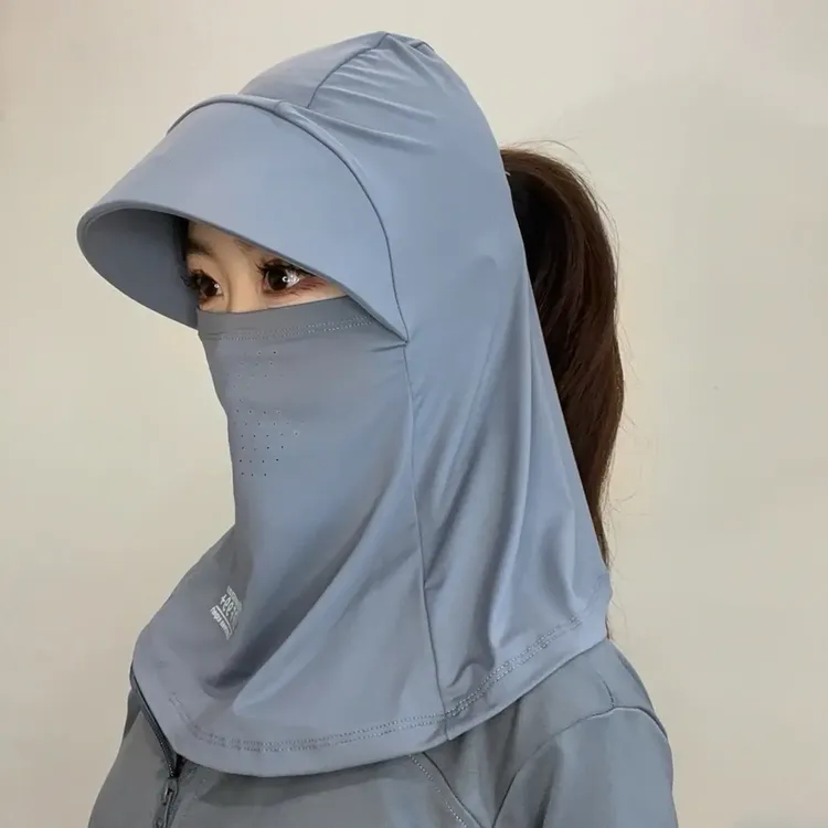 【全新升级】全脸遮阳帽子女防晒帽防紫外线户外骑行护颈面罩太阳帽