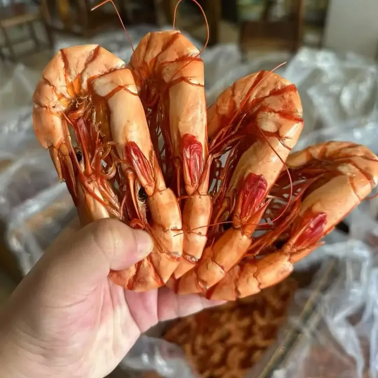铭泰优选南澳岛大号斑节虾干货开袋即食海鲜干货深海对虾营养好吃