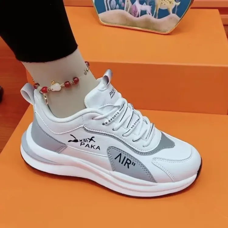 【皮面】秋冬男女同款情侣休闲运动老爹鞋舒适百搭舒适软底潮鞋