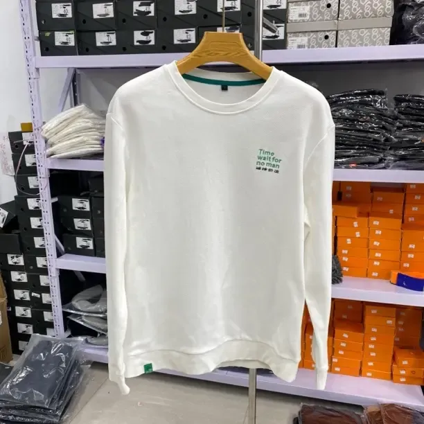 杉家撤柜纯棉套头长袖卫衣上衣